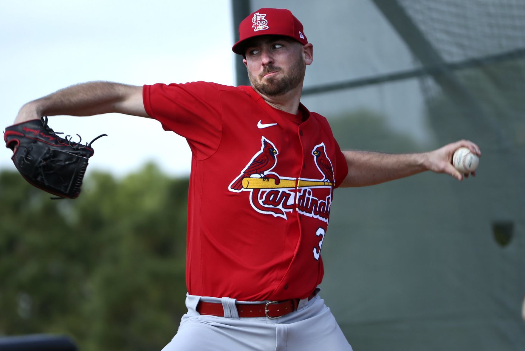 First official workout of Cardinals spring training